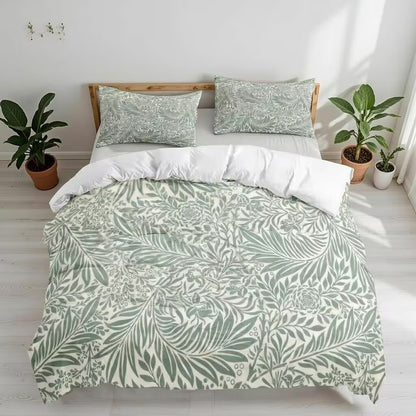 William Morris botanical duvet cover, colorway view 6