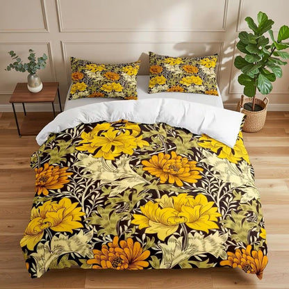 William Morris botanical duvet cover, colorway view 7